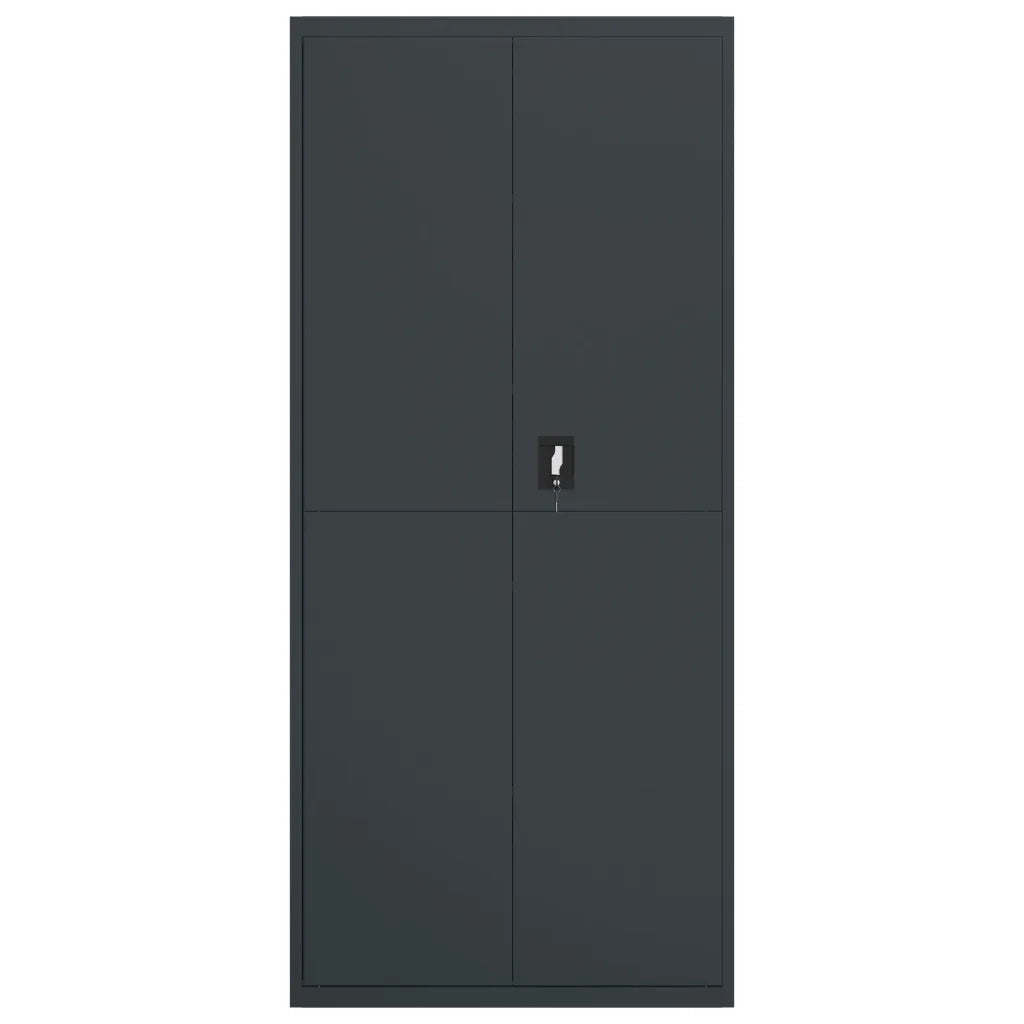 Armadio Classificatore Antracite 90x40x240 cm in Acciaio 3188333