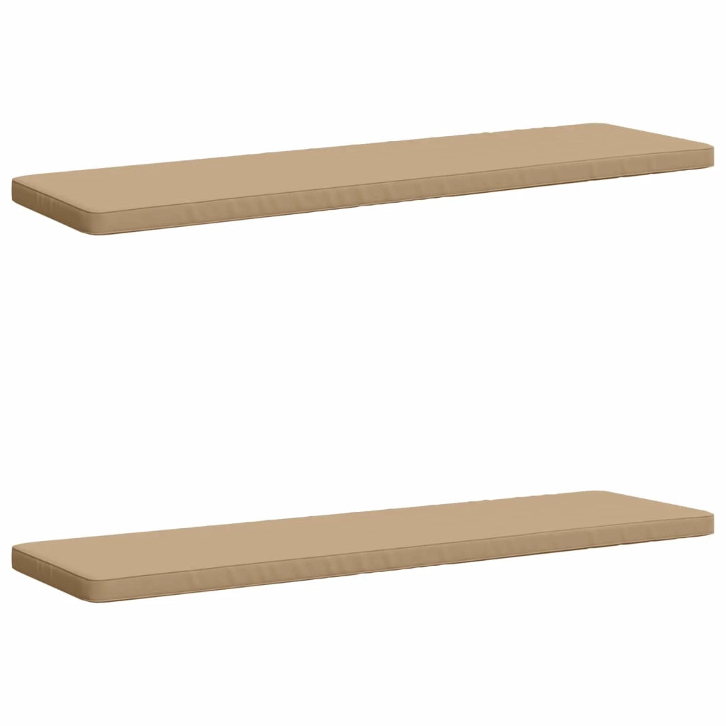 Cuscini per Panchina a 2 Pezzi VUGHT 2 pz 100% Poliestere 952221