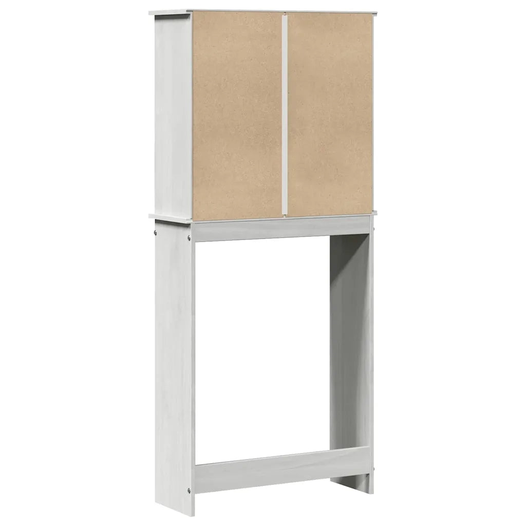 Armadio per Lavatrice con porta VIGO Bianco e Bianco Antico 4019130