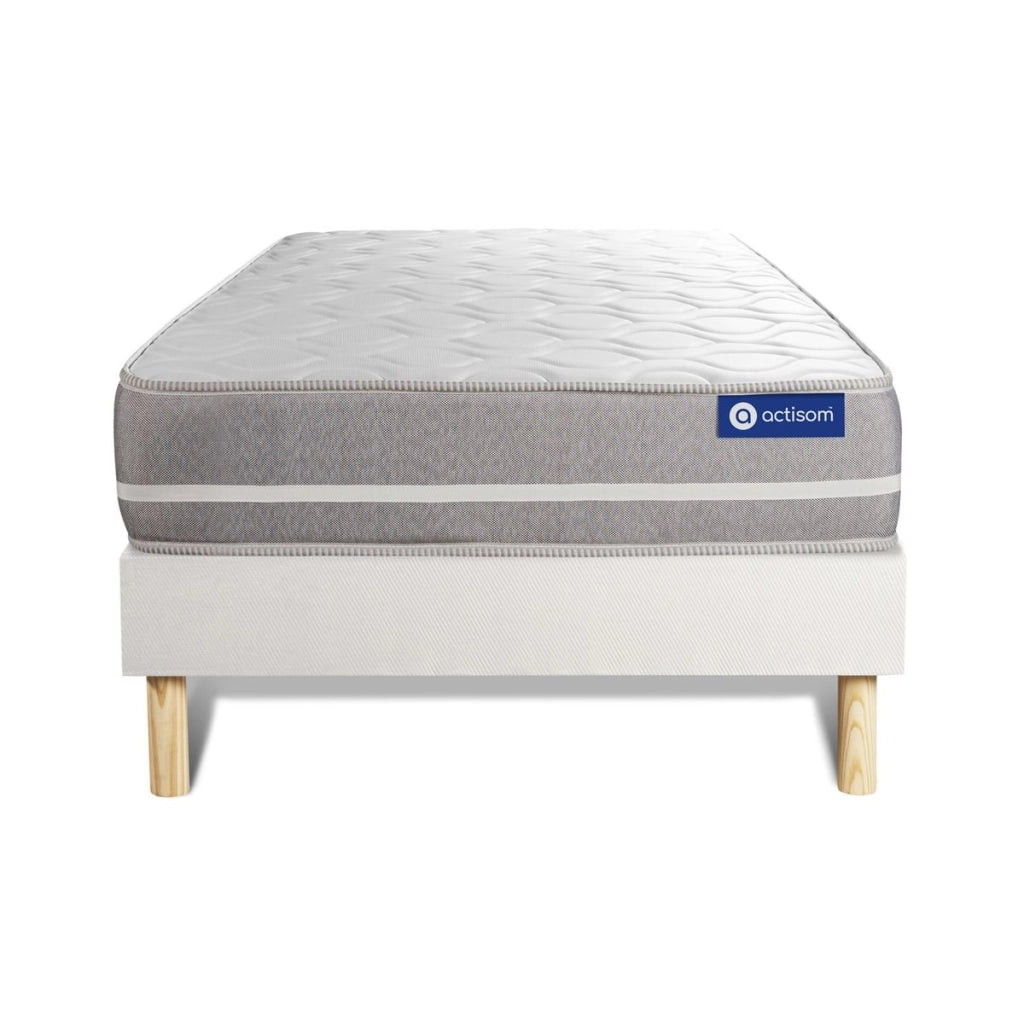 Kit rete e materasso matrimoniale Actimemo touch 90x200cm - Spessore : 20cm- memory foam - Bilanciato -