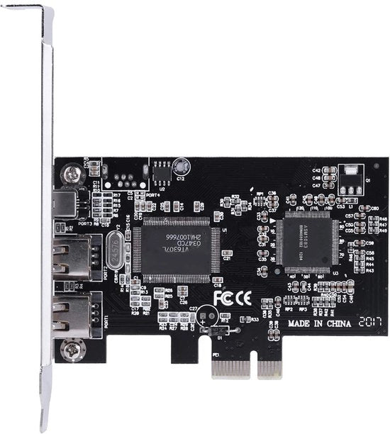 Controllore PCI E FireWire 1394b - Supporto Hot-swapping - Compatibile con Multipli Dispositivi - Adatto per PC e Mac - Ideale per Video