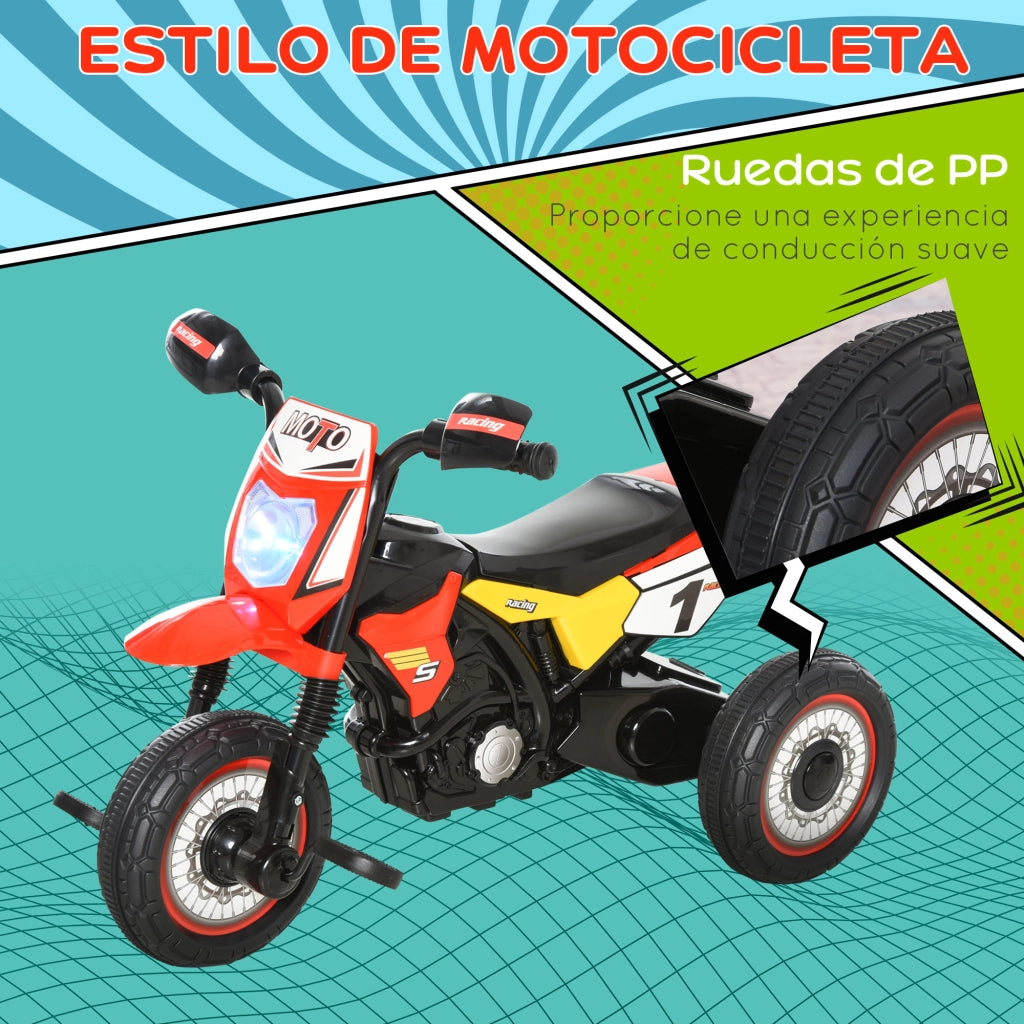 Moto Correpasillos per Bambini ¨C zephmum ¨C Rosso 71x40x51 cm