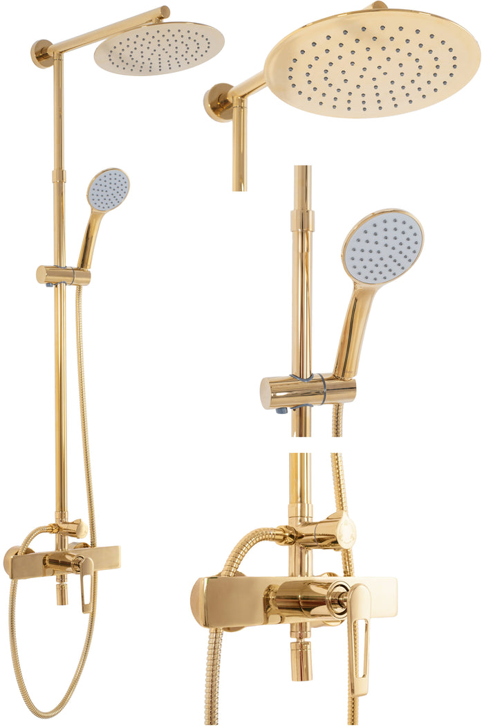 Set Doccia Da Incasso Rea Aldi Gold
