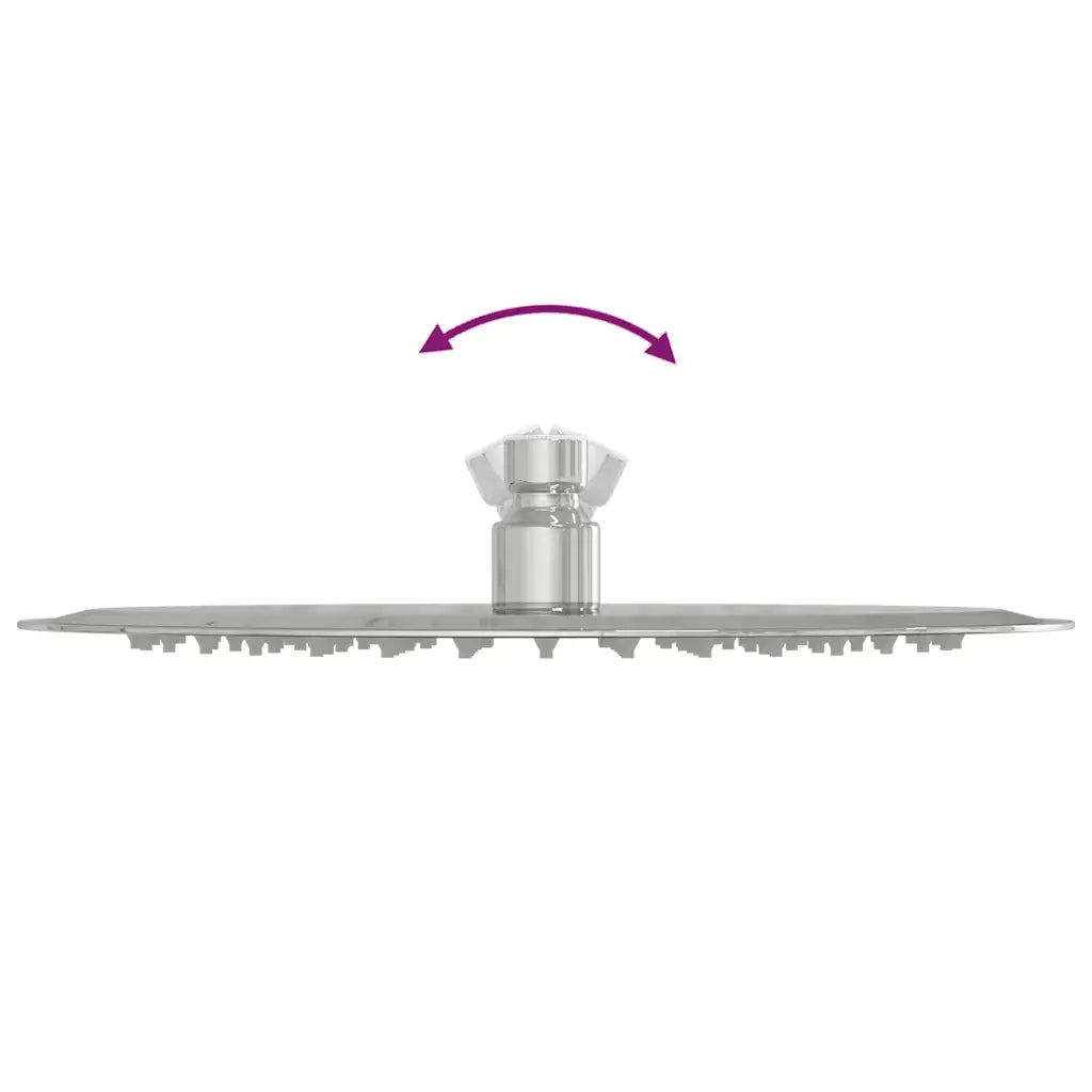 Testa Doccia a Pioggia in Acciaio Inox 304 25 cm Rotonda 4103893