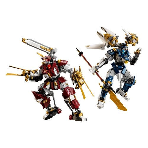 Costruzioni lego 71870 ninjago mech titanici gemelli