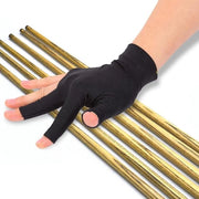 Manopole da Biliardo Unisex da 2 pezzi | Flessibili | Guanti da Biliardo con 3 dita | Accessorio da Biliardo | Guanti da 3 dita per Biliardo e Snooker Queue | Guanti per Biliardo e Snooker Queue
