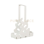 Porta bicchieri Butterfly Bianco