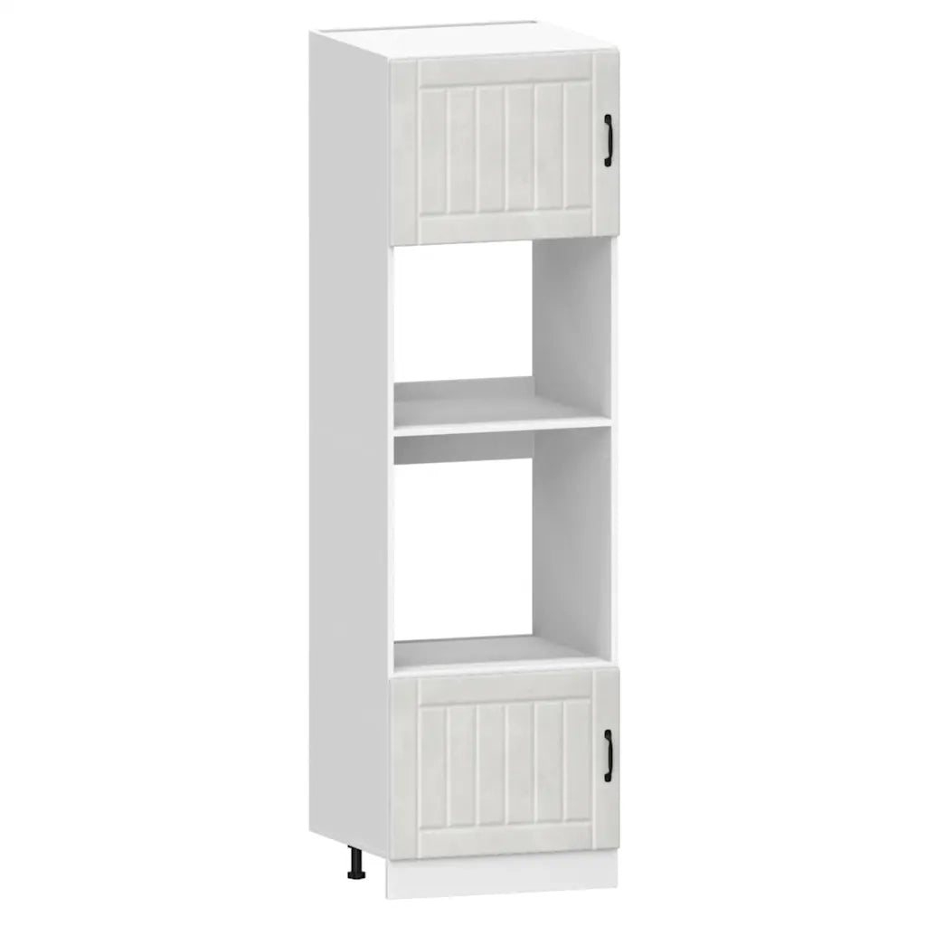 vidaXL Set Mobili da Cucina 7 pz Lucca Grigio Cemento in Truciolato