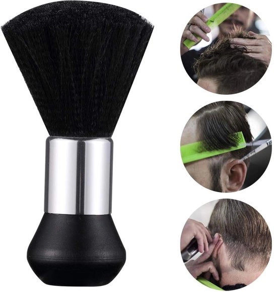 Spazzola per capelli antistatica - Cappuccia per parrucchiere - Manubrio ergonomico - Setole morbide - Rimuove i capelli velocemente - Utilizzo comodo - Spazzola per capelli con setole