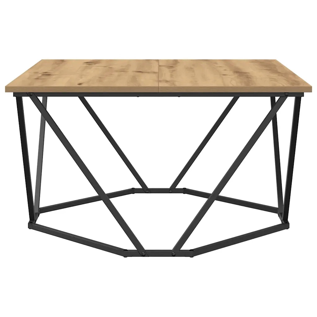 Tavolino da salotto Rovere artigianale 80 x 80 x 45 cm 868278