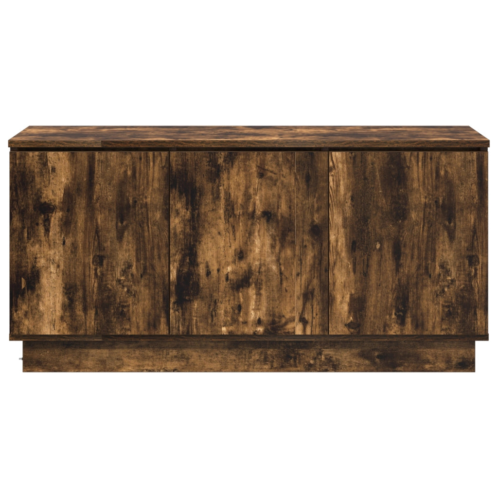 Mobile TV Affumicato 100x38x49 cm Legno ingegnerizzato