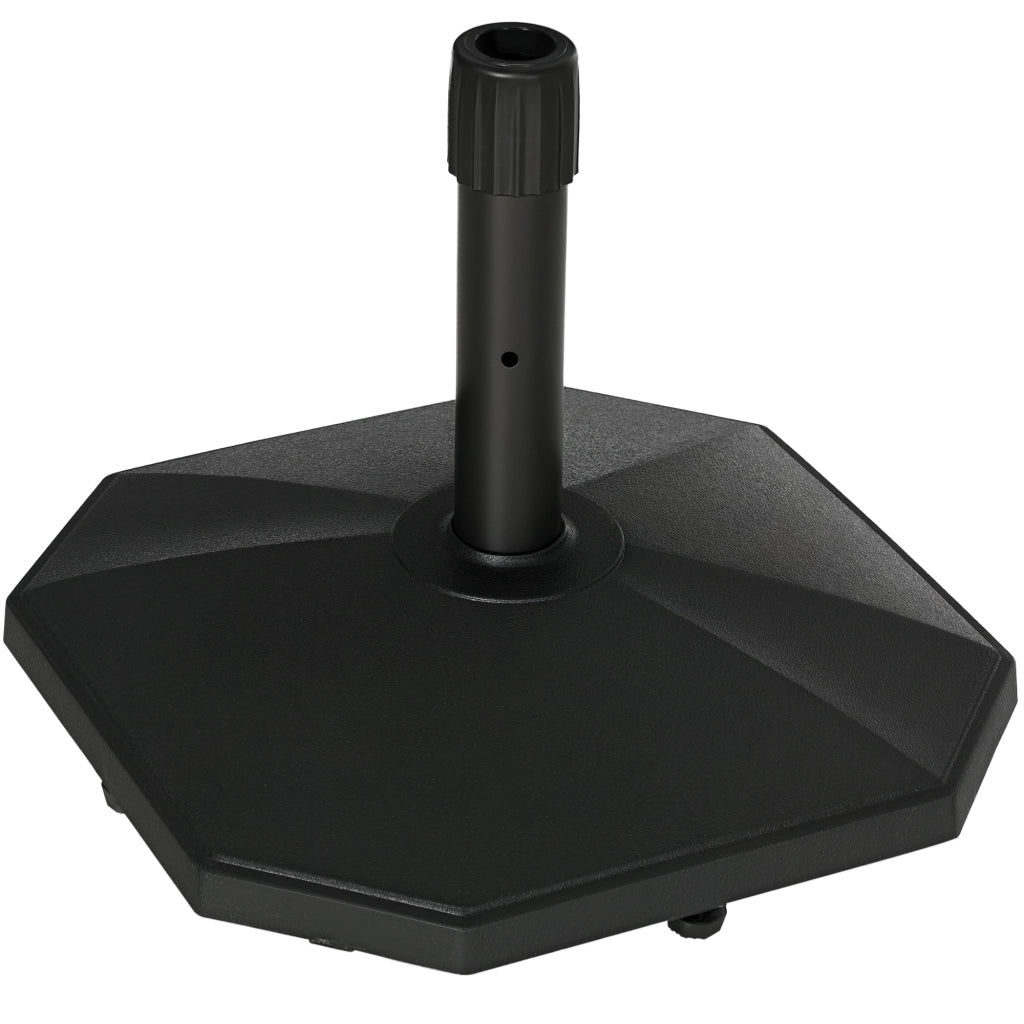 Portaombrelli in Cemento ¨C Zephmum ¨C Nero 45.5x45.5x33 cm