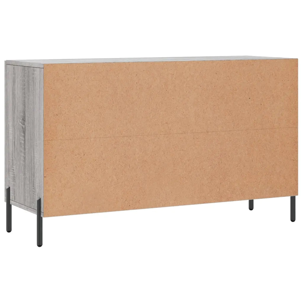 Credenza Grigio Sonoma 100x36x60 cm in Legno Multistrato 828186