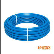 Tubo multistrato NICOLL SYSTEM 16x2 coibentato blu, rotolo 25 m per acqua fredda