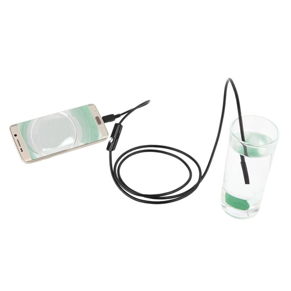 Trade Shop - Telecamera Endoscopica Ispezione Micro Usb Per Android Con Funzione Otg 1.5mt -