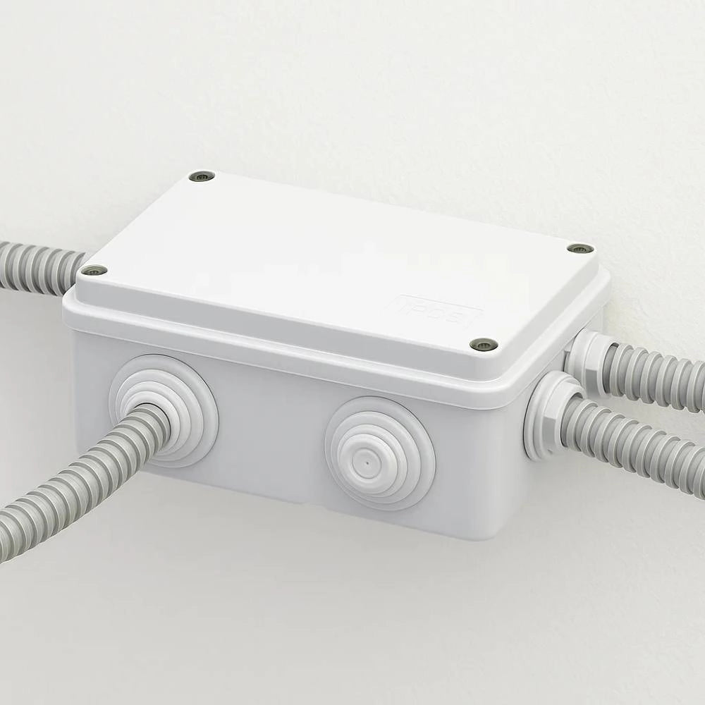 Scatole di derivazione gewiss serie 44 ce stagne in tecnopolimero ip55 *** dimensioni 120 x 80 x 50 millimetri, confe...