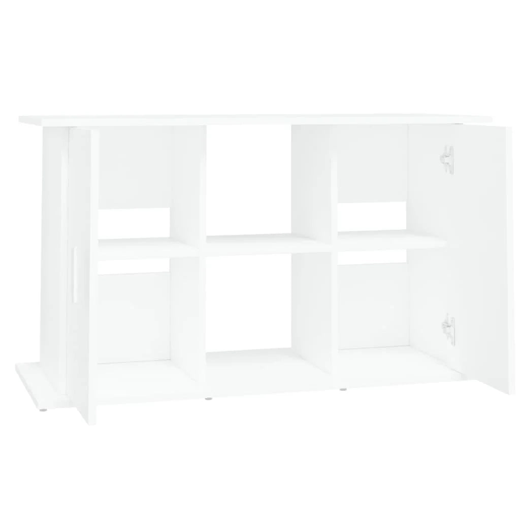Base per mobiletto per acquario 101 x 41 x 58 cm legno ingegnerizzato bianco 02_0045039