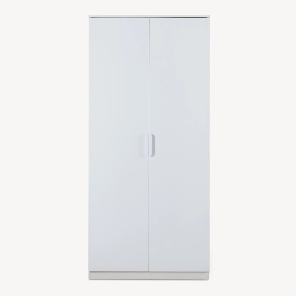 Armadio Guardaroba Eiselfing 176 x 80 x 52 cm Bianco [en.casa]