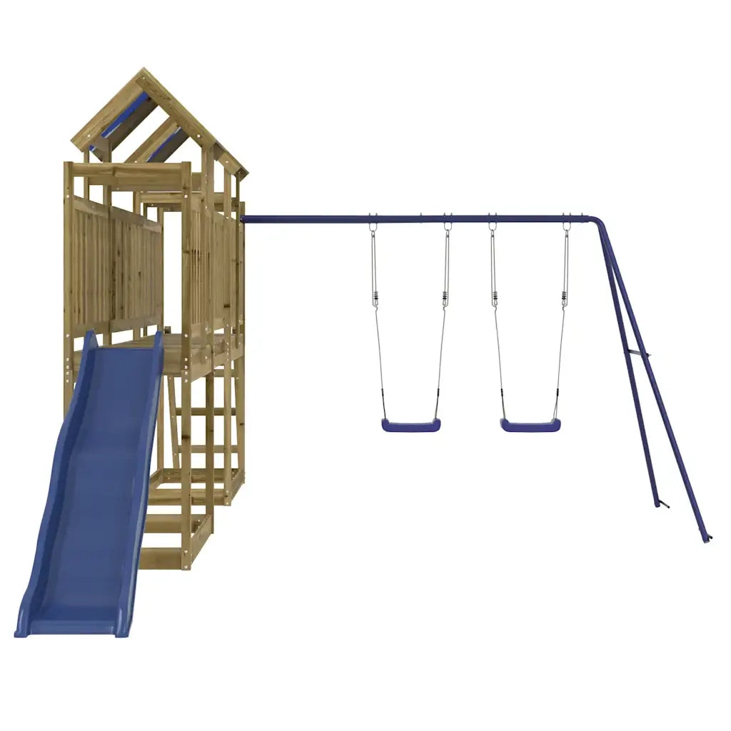 Set da Gioco da Esterno in Legno di Pino Impregnato 3279084