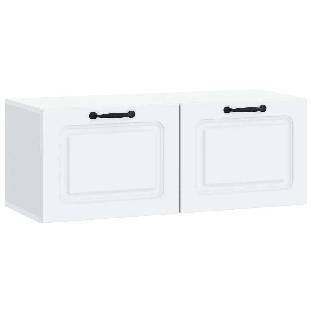 Mobile Porta TV da Muro Bianco 78,5 x 31 x 30 cm 899395