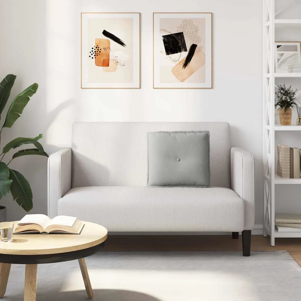 Cuscino per Schiena Grigio chiaro 50 x 45 cm