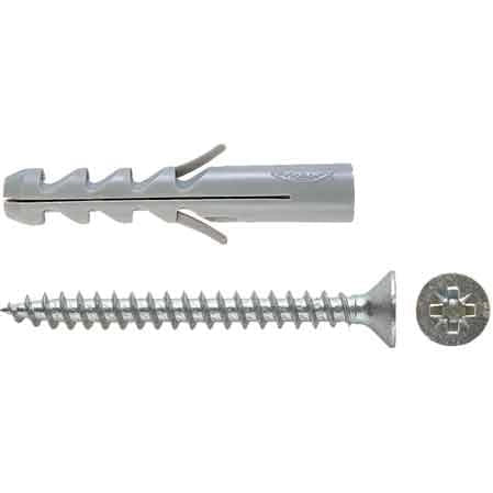 TASSELLO CON VITE 'SV' S 8V - Ø 8x40 mm - vite 5x50 mm - 50 pezzi- FISCHER