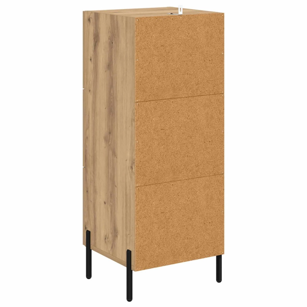 Credenza rovere artigianale 34 x 34,5 x 90 cm Legno multistrato 881568