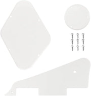 Set di protezione per chitarra LP da 3 pezzi - Materiale duraturo e affidabile - Bianco