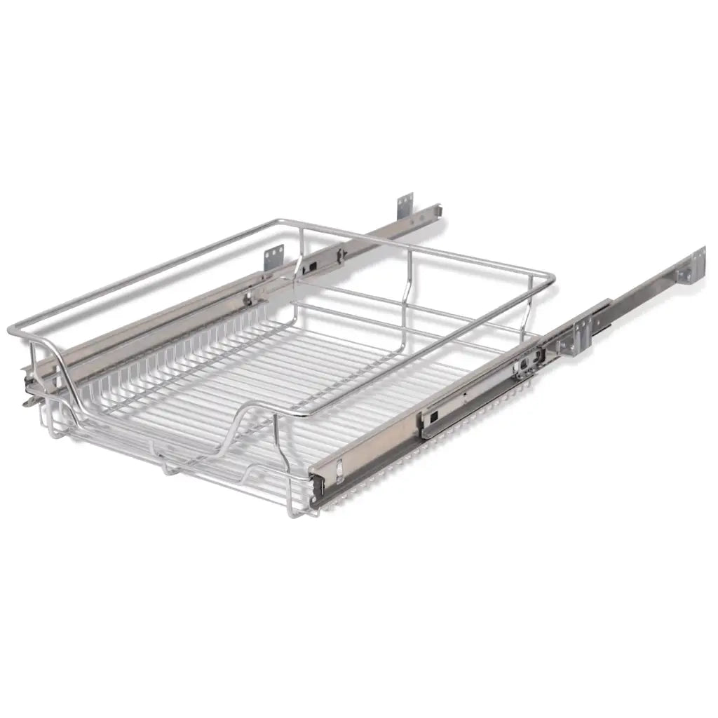 Cestelli a Rete Estraibili 2 pz 500 mm Argentati 50480