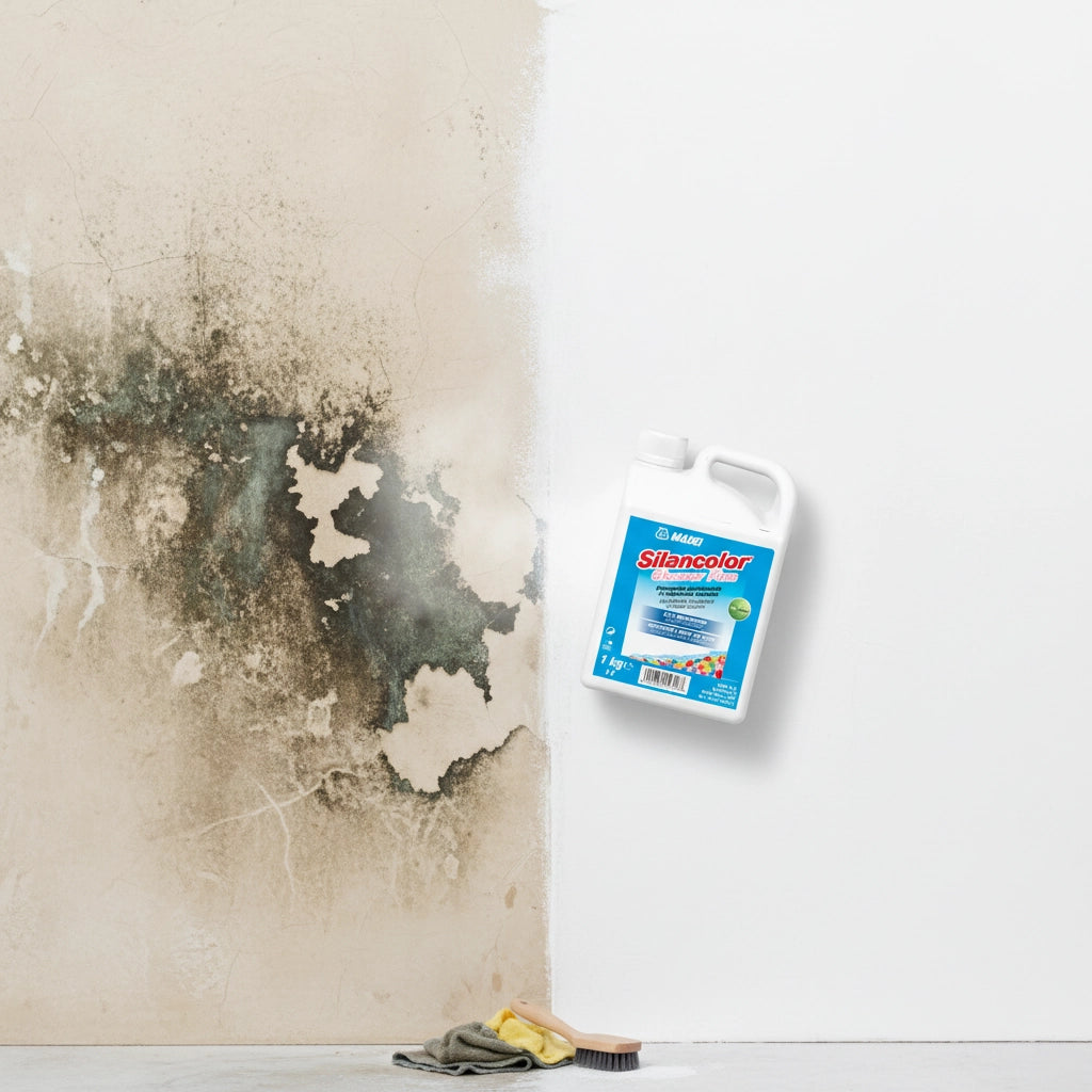 Mapei silancolor cleaner plus trattamento antimuffa per superfici 1 kg