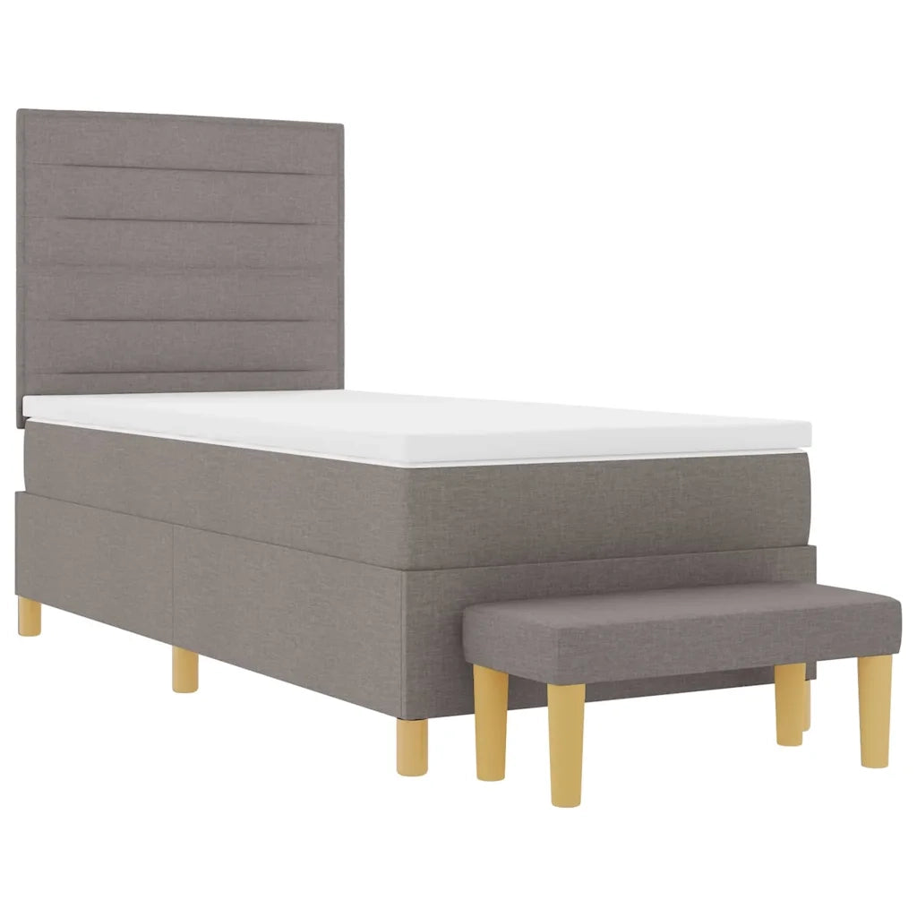 Letto a molle con testiera Talpa 200 x 90 cm Tessuto 3344188