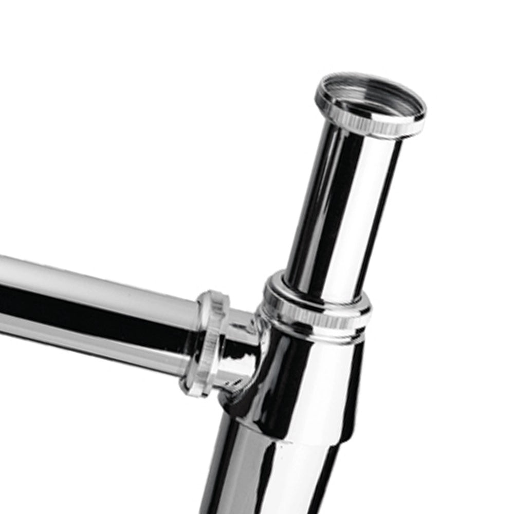 Sifone lavabo a bottiglia in zama