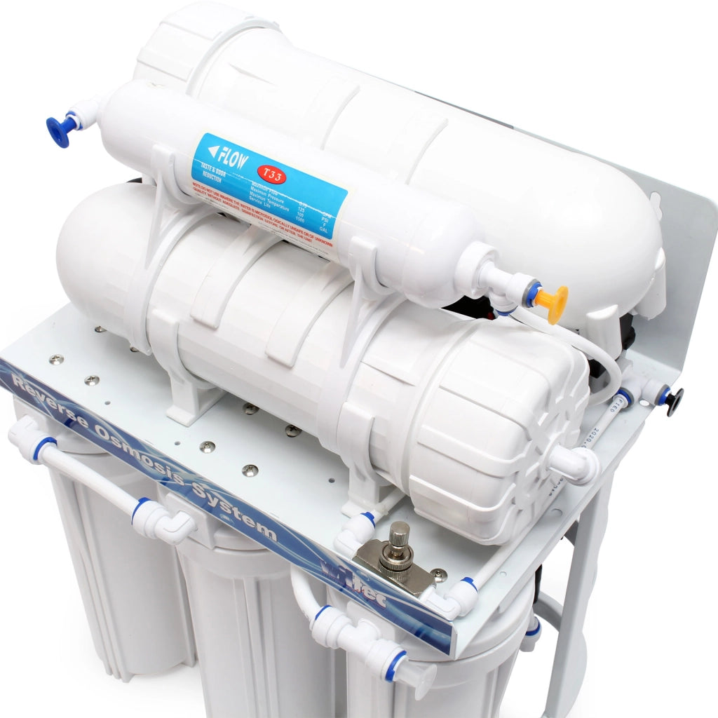 Naturewater NW-RO400-E2 Impianto osmosi inversa, filtrazione 5 stadi con pompa, membrana RO 1500l/giorno