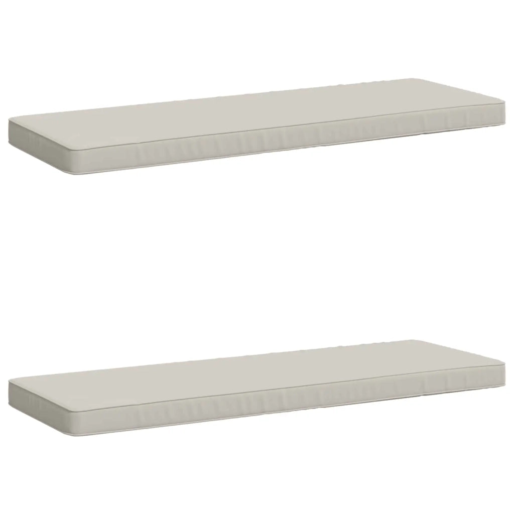 Cuscini per Panchina a 2 Pezzi VUGHT 2 pz 100% Poliestere 951233