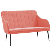 Panca/panca 110 x 76 x 80 cm velluto rosa 02_0010493