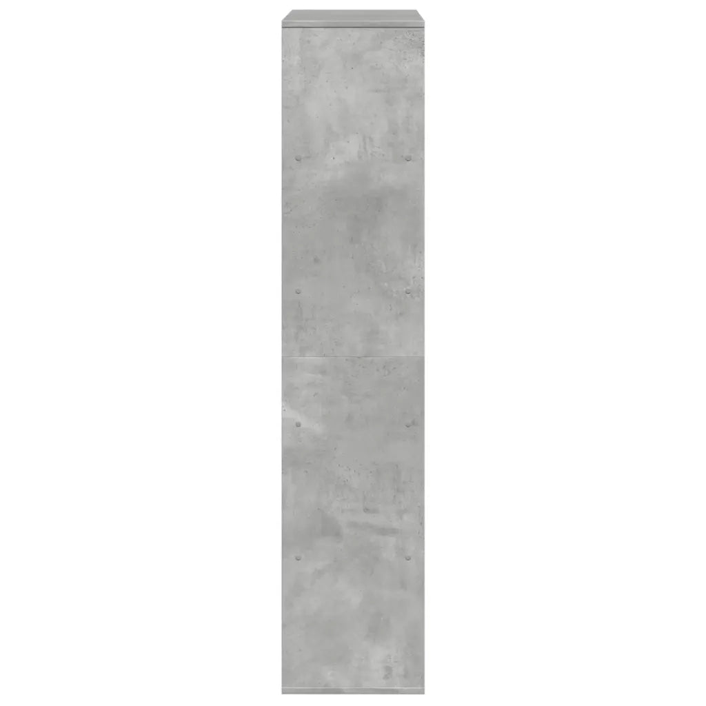 Libreria-Scaffale per Libri-Mobile di Stoccaggio Grigio Cemento 100x33x156,5 cm in Truciolato 952666
