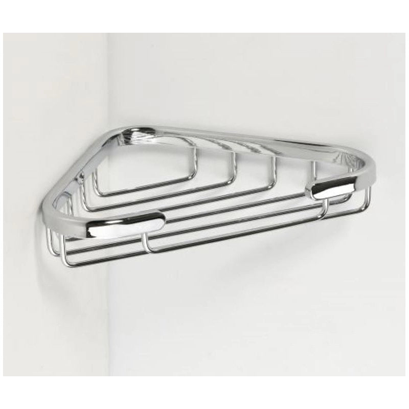 CYTRO Portasapone angolare in acciaio inox 23x13x3 cm