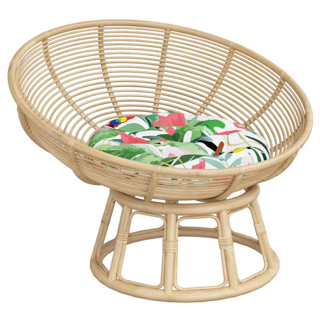 vidaXL Cuscino Rotondo Multicolore Ø 60x11 cm in Tessuto Oxford