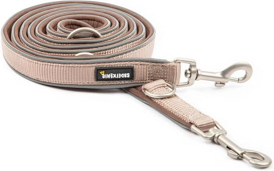 Cinturone di allenamento adattabile per cani di grandi e medi taglia - Lunghezza 230m - Linee di allenamento in rosa