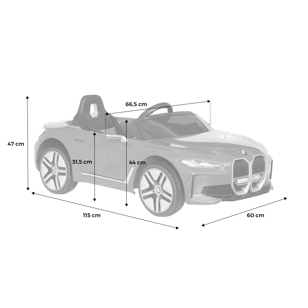 12v auto elettrica per bambini, 1 posto, rosso
