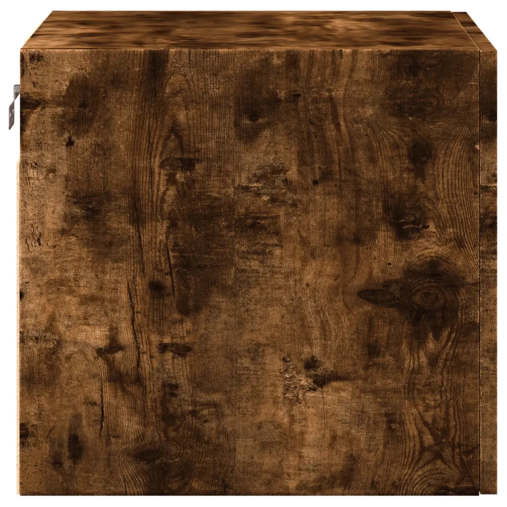 vidaXL Mobile a Parete Rovere Fumo 45x42,5x40 cm in Legno Multistrato