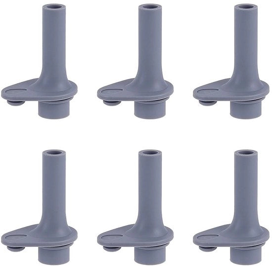Set di valvole di rilascio 6 pezzi - Valvole di rilascio di riserva - Contenitori per acqua riciclabili - Silicone - Accessori - Progettazione pratica - Contenitori per acqua