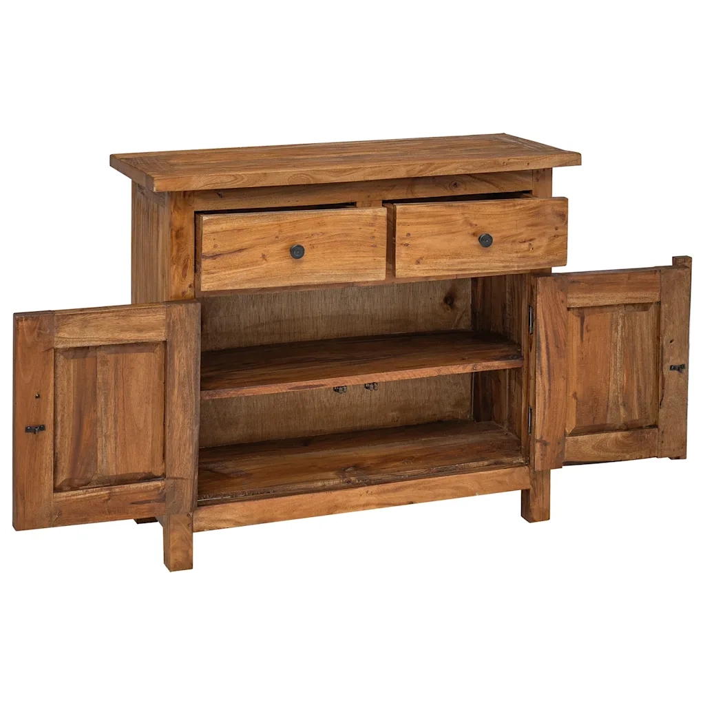 Credenza in Legno Massello di Recupero 75x30x65 cm