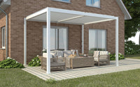 Pergola Bioclimatica 3x4 m in Alluminio Bianco