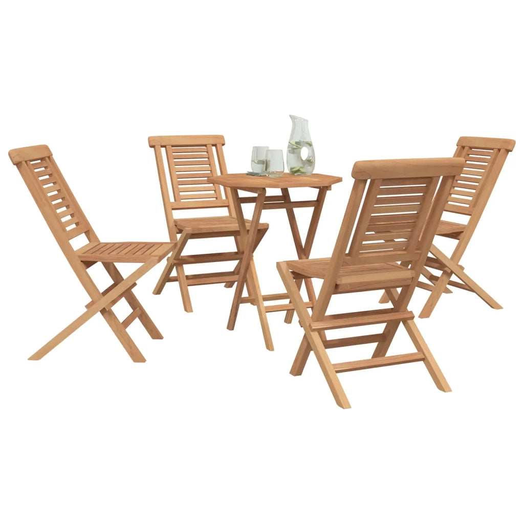 Set da Giardino 3 pz Marrone Legno Teak Massello 3437395
