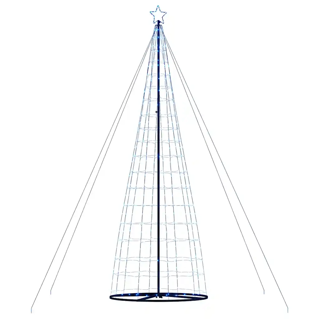 Albero di Natale a LED 1534 LED Blu 500 cm 4016458
