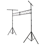 Sistema per illuminazione DJ portatile da 350cm, Supporto per luci in metallo con altezza regolabile capacit¨¤ 100kg-Illuminazione