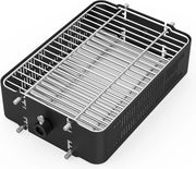 Griglia a Rotisserie RVS Adattabile per Diversi Diametri di Spiedini