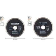 Trade Shop - Disco Diamantato Corona Continua 125 - 180 Mm Piastrelle Ceramica Porcellana -