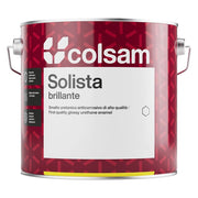 SMALTO SINTETICO BRILLANTE ROSSO LT 0,375 (6 PZ)